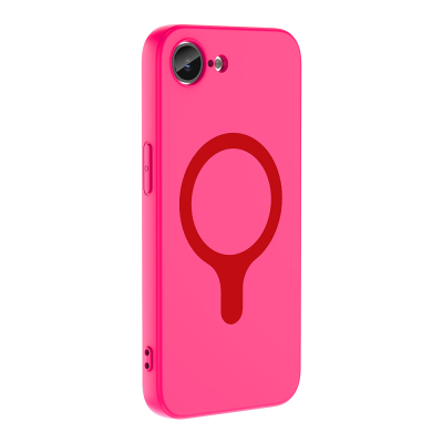 Apple iPhone 17E Case with M-Safe Charging Feature Zore Aris Silicone Cover - 6