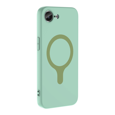 Apple iPhone 17E Case with M-Safe Charging Feature Zore Aris Silicone Cover - 33