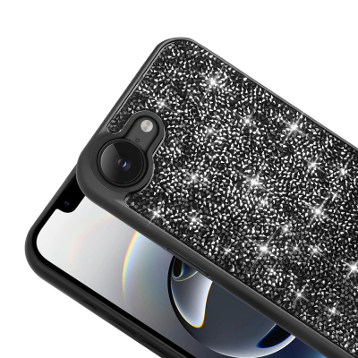 Apple iPhone 17E Case with Sparkling Stone Design Zore Diamond Cover - 8
