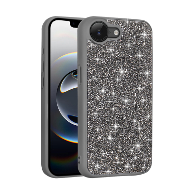 Apple iPhone 17E Case with Sparkling Stone Design Zore Diamond Cover - 11