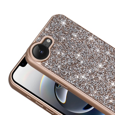 Apple iPhone 17E Case with Sparkling Stone Design Zore Diamond Cover - 16