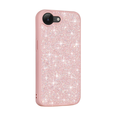 Apple iPhone 17E Case with Sparkling Stone Design Zore Diamond Cover - 6