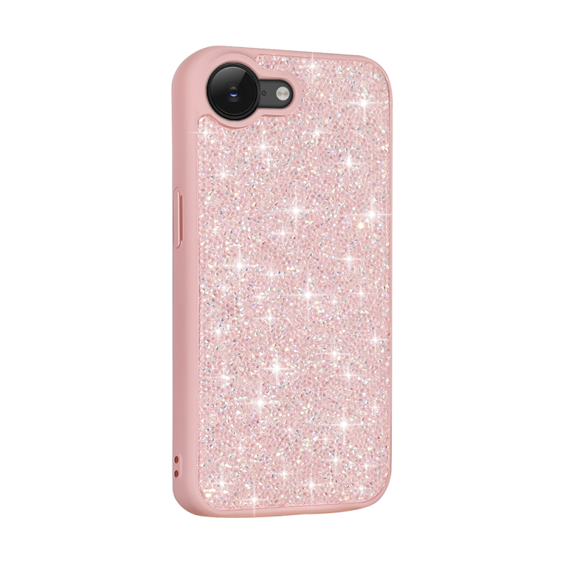 Apple iPhone 17E Case with Sparkling Stone Design Zore Diamond Cover - 6