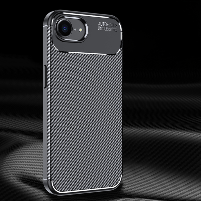 Apple iPhone 17E Case Zore Black Silicone Cover - 10