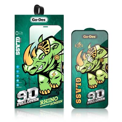 Apple iPhone 17E Go Des 9D Full Cover Tempered Glass Screen Protector - 5