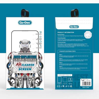Apple iPhone 17E Go Des Anti-Reflective Tempered Glass Screen Protector - 4