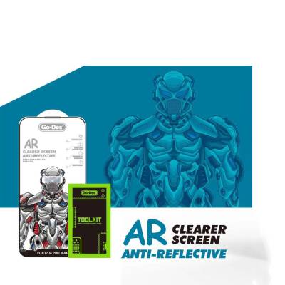 Apple iPhone 17E Go Des Anti-Reflective Tempered Glass Screen Protector - 3