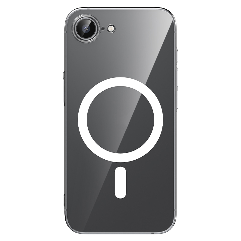 Apple iPhone 17E Kılıf M-safe Şarj Özellikli Benks ​​​​​​Crystal Serisi Şeffaf Kapak - 1