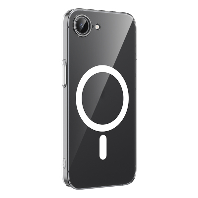 Apple iPhone 17E Kılıf M-safe Şarj Özellikli Benks ​​​​​​Crystal Serisi Şeffaf Kapak - 3