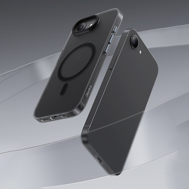 Apple iPhone 17E Kılıf M-safe Şarj Özellikli Benks Lucid Armor Kapak - 6