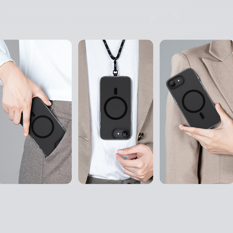 Apple iPhone 17E Kılıf M-safe Şarj Özellikli Benks Lucid Armor Kapak - 7