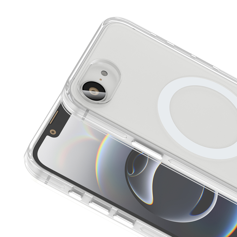 Apple iPhone 17E Kılıf M-safe Şarj Özellikli Kamera Korumalı Zore Kripto Kapak - 4