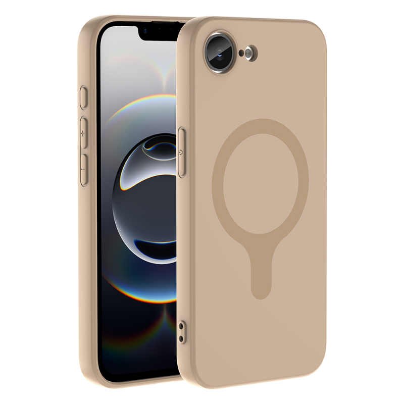 Apple iPhone 17E Kılıf M-Safe Şarj Özellikli Zore Aris Silikon Kapak - 13
