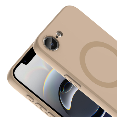 Apple iPhone 17E Kılıf M-Safe Şarj Özellikli Zore Aris Silikon Kapak - 14