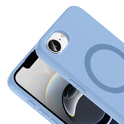 Apple iPhone 17E Kılıf M-Safe Şarj Özellikli Zore Aris Silikon Kapak - 20