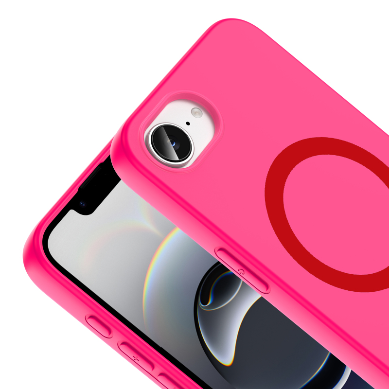 Apple iPhone 17E Kılıf M-Safe Şarj Özellikli Zore Aris Silikon Kapak - 15