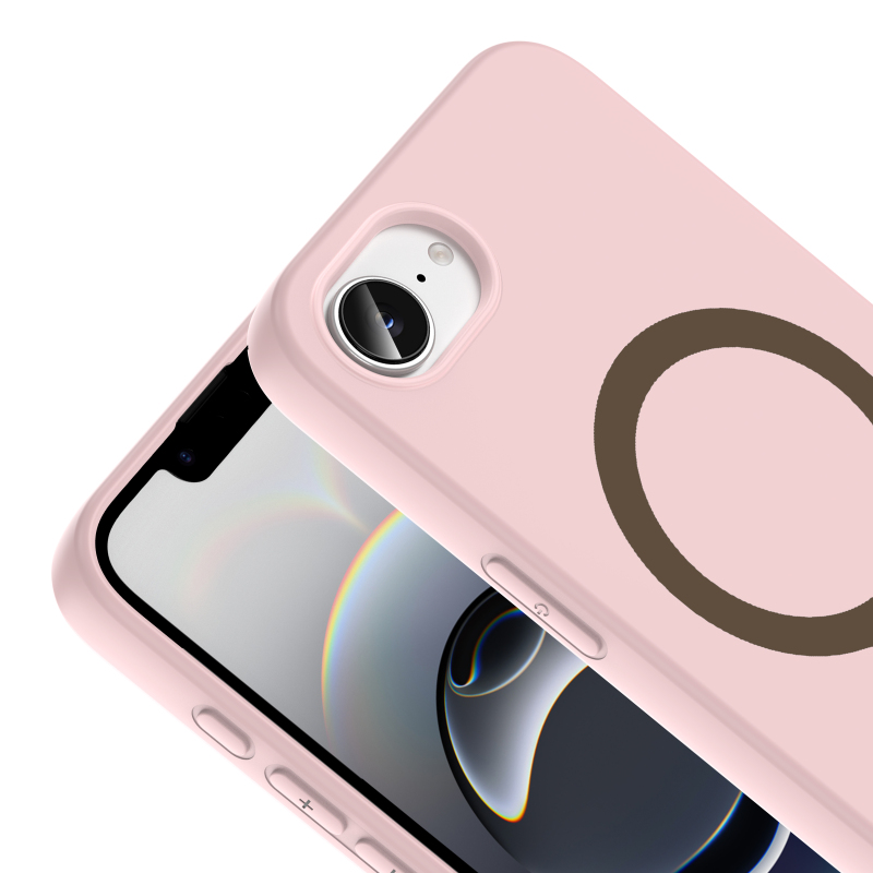 Apple iPhone 17E Kılıf M-Safe Şarj Özellikli Zore Aris Silikon Kapak - 14