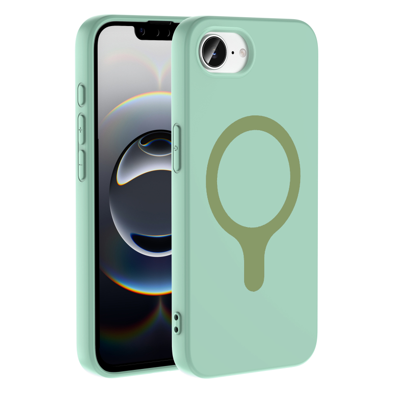 Apple iPhone 17E Kılıf M-Safe Şarj Özellikli Zore Aris Silikon Kapak - 6