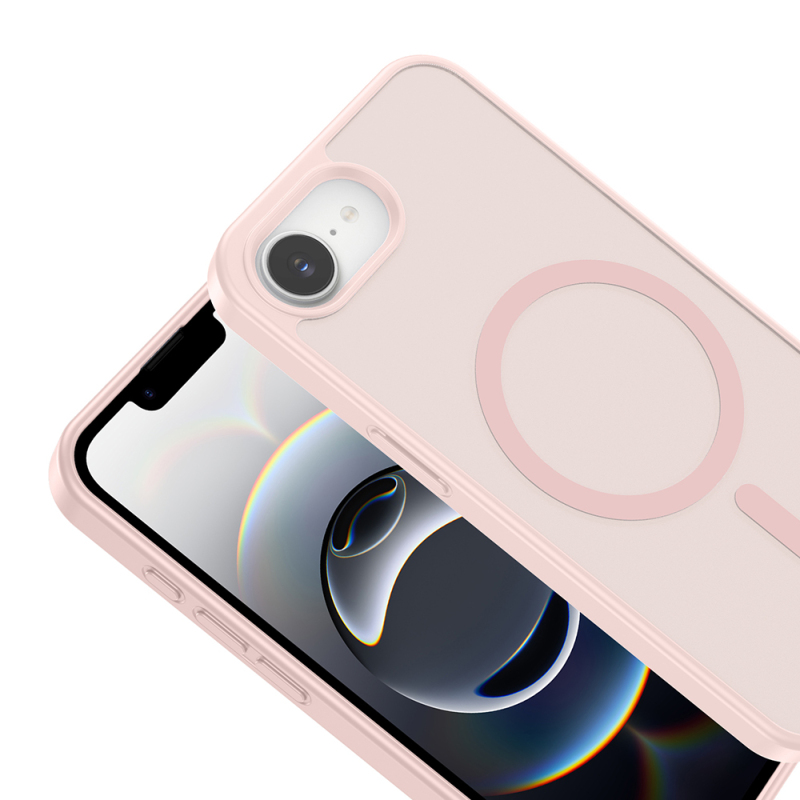 Apple iPhone 17E Kılıf M-safe Şarj Özellikli Zore Babet Kapak - 12