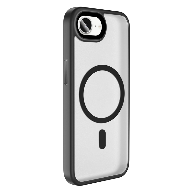 Apple iPhone 17E Kılıf Mat Arka Yüzey Wireless Şarj Özellikli Zore Flet M-safe Kapak - 11