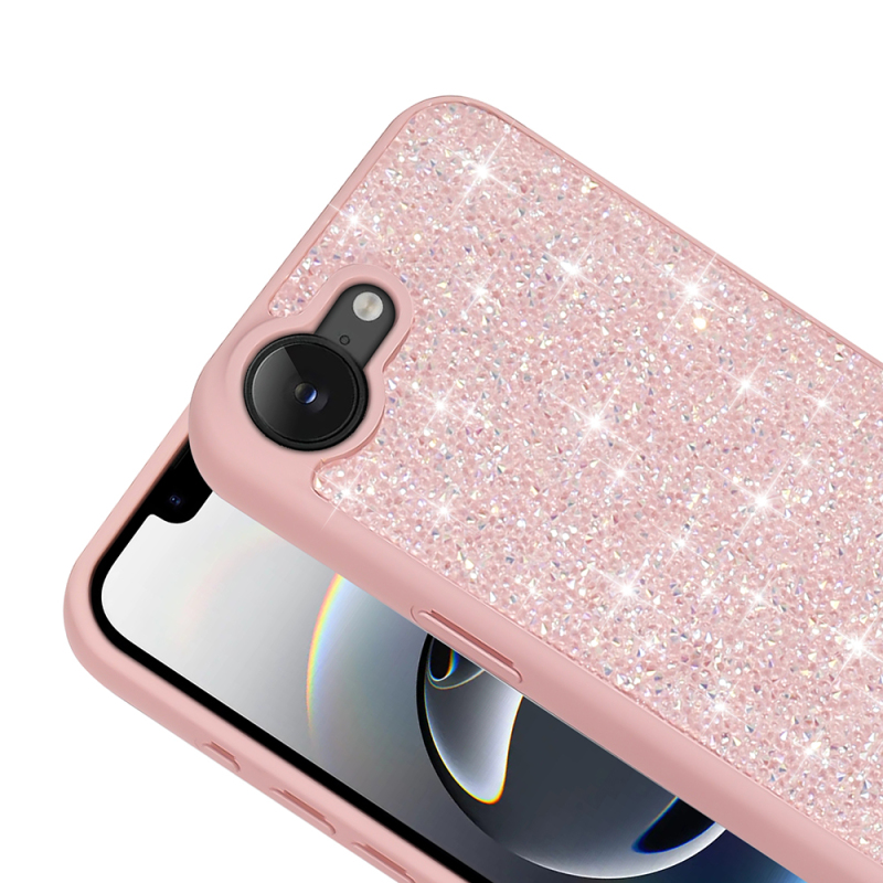 Apple iPhone 17E Kılıf Parlak Taşlı Tasarım Zore Pırlanta Kapak - 14