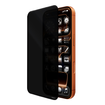 Apple iPhone 17E Mohseven Safir Coating Privacy Hayalet Temperli Cam Ekran Koruyucu - 5