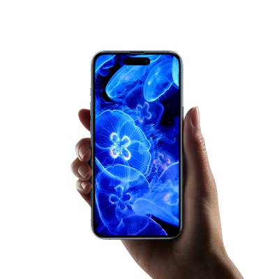 Apple iPhone 17E Recci Anti-Blue Light Cam Ekran Koruyucu - 4