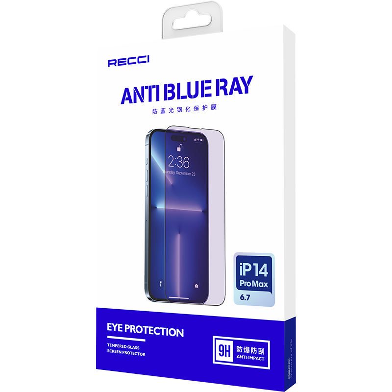 Apple iPhone 17E Recci Anti-Blue Light Tempered Glass Screen Protector - 2