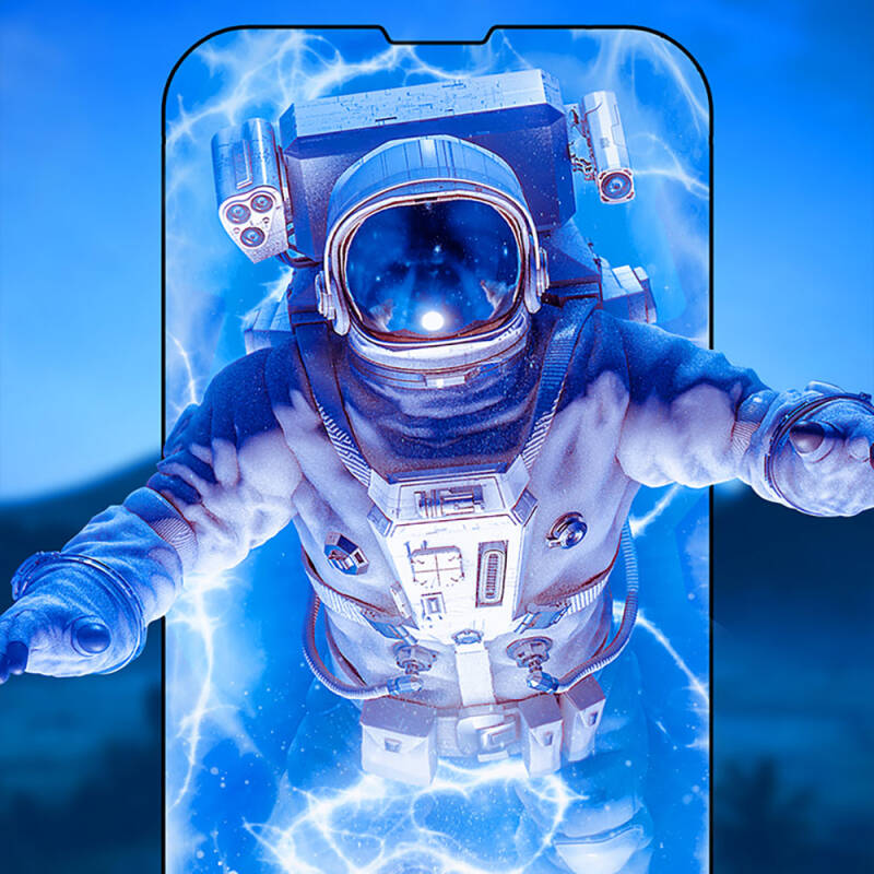 Apple iPhone 17E Recci RSP-A10 HD Tempered Glass Screen Protector + Easy Application Tool - 9