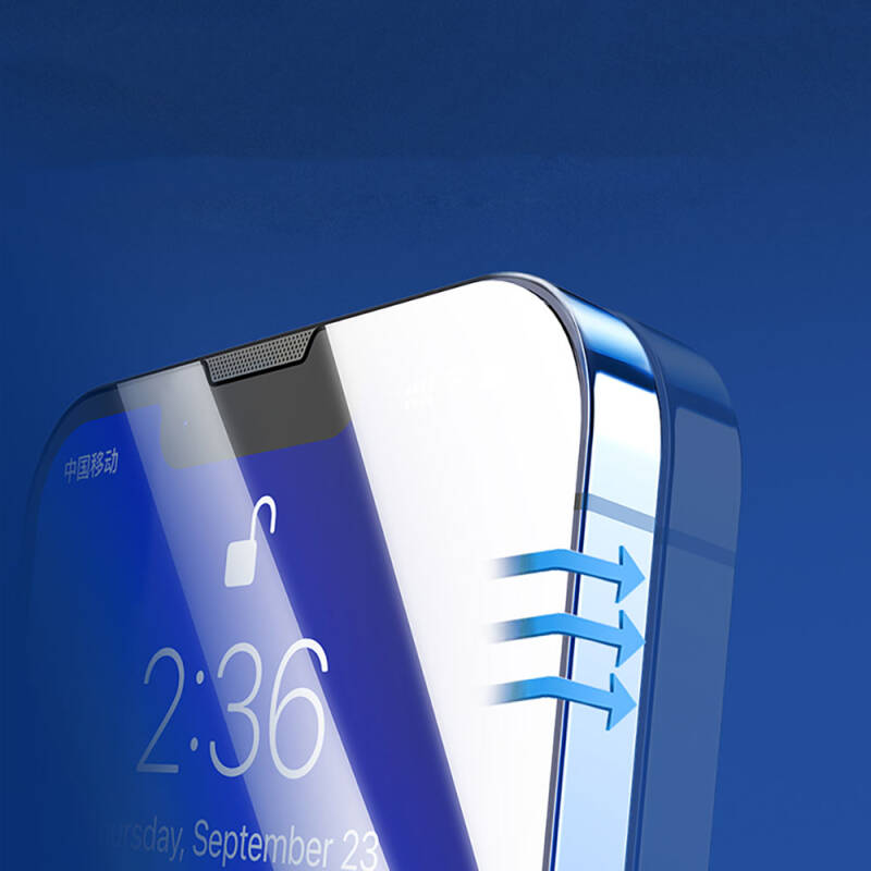 Apple iPhone 17E Recci RSP-A10 HD Temperli Cam Ekran Koruyucu + Kolay Uygulama Aparatlı - 10