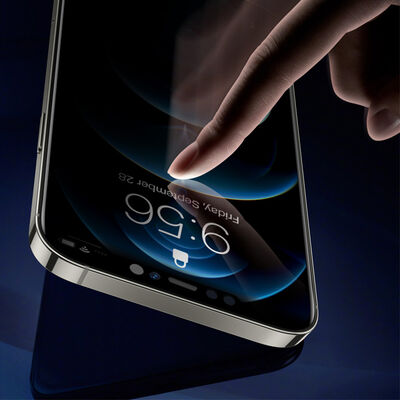 Apple iPhone 17E Wiwu Easy Install iPrivacy Tempered Screen Protector - 2