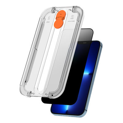 Apple iPhone 17E Wiwu Easy İnstall iPrivacy Temperli Ekran Koruyucu - 4