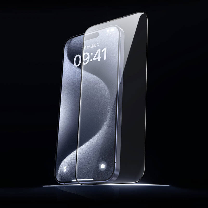 Apple iPhone 17E Wiwu GT-008 Polimer Oleofobik Kaplama Şeffaf Pürüzsüz Temperli Cam Ekran Koruyucu 10'lu Paket - 10