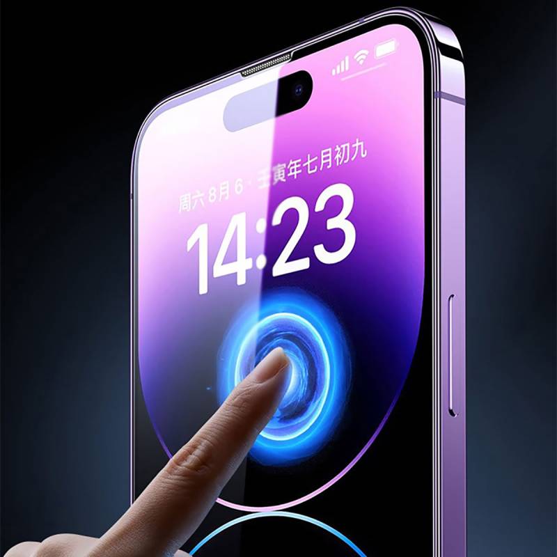 Apple iPhone 17E Wiwu iVista Screen Matte Ultra Güçlü Temperli Mat Ekran Koruyucu - 5