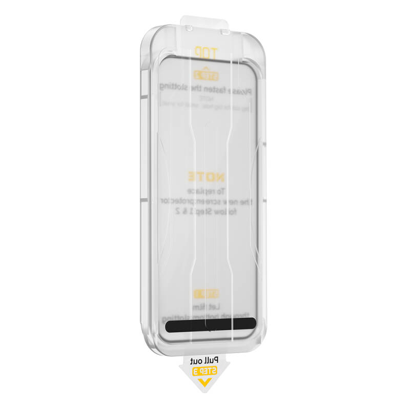 Apple iPhone 17E Wiwu SQ-008 Oleofobik Easy Install Darbeye Karşı Dayanıklı Temperli Cam Ekran Koruyucu + Kolay Uygulama Aparatlı - 2