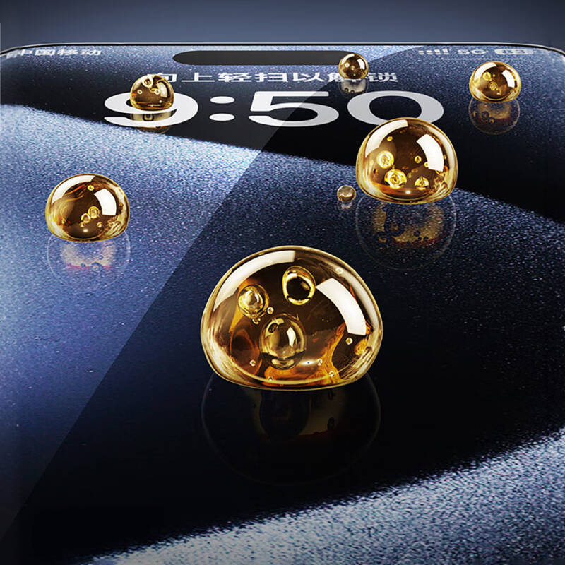 Apple iPhone 17E Wiwu SQ-008 Oleophobic Easy Install Shockproof Tempered Glass Screen Protector + Easy Application Tool - 11