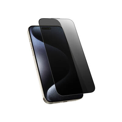 Apple iPhone 17E Wiwu Wi-SQ009 Easy Install iPrivacy 360° Anti-Peep Oleofobik Temperli Cam Ekran Koruyucu + Kolay Uygulama Aparatlı - 3