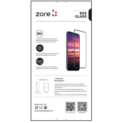 Apple iPhone 17E Zore EKS Tempered Glass Screen Protector - 2