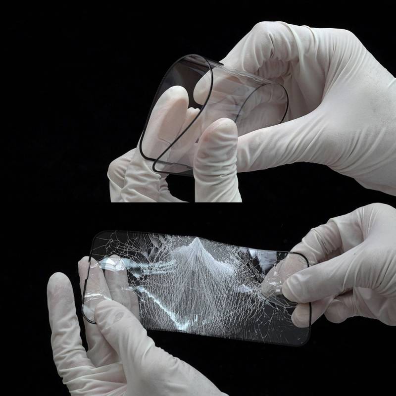 Apple iPhone 17E Zore Hizalama Aparatlı Hadid Glass Cam Ekran Koruyucu - 4