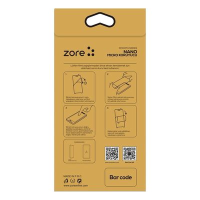 Apple iPhone 17E Zore Nano Micro Tempered Screen Protector - 5