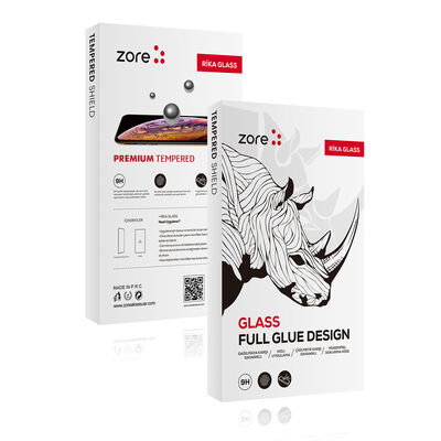 Apple iPhone 17E Zore Rika Premium Tempered Glass Screen Protector - 6