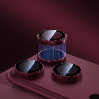 Apple iPhone 18 Pro Benks OmniWarrior Kamera Lens Koruyucu + Kolay Uygulama Aparatlı - 4
