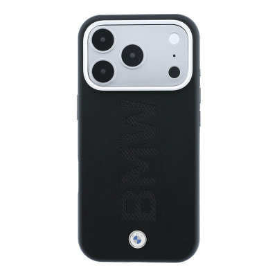 Apple iPhone 18 Pro Case – Genuine Licensed BMW Leather Cover with M-Safe Charging Support and Centered Hot-Stamped Logo - 11