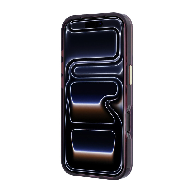 Apple iPhone 18 Pro Case Guess Original Licensed Silicone Cover with Large Metal Logo and Text/4G Design. - 30