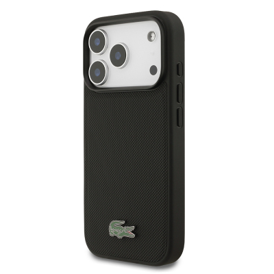 Apple iPhone 18 Pro Case, Lacoste Original Licensed, M-safe Charging Feature, PU Piqué Patterned Cover with Metal Logo. - 21