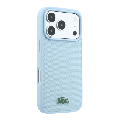 Apple iPhone 18 Pro Case, Lacoste Original Licensed, M-safe Charging Feature, PU Piqué Patterned Cover with Metal Logo. - 44