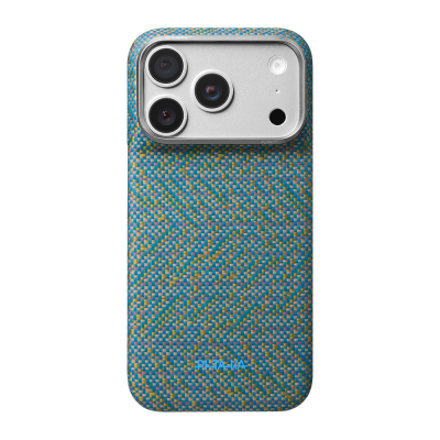 Apple iPhone 18 Pro Case M-safe Charging Enabled Aramid Carbon Fiber Pitaka Wind Over Wheat Series Cover - 10