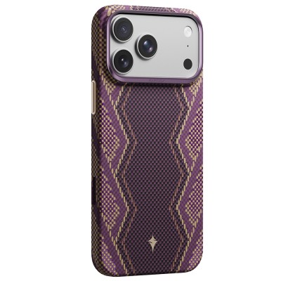 Apple iPhone 18 Pro Case M-safe Charging Enabled Raptic Aramid Skin Scepter Series Cover - 4