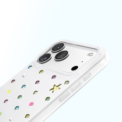Apple iPhone 18 Pro Case M-Safe Charging Feature Zore Paris Axen Hard PC Cover - 6