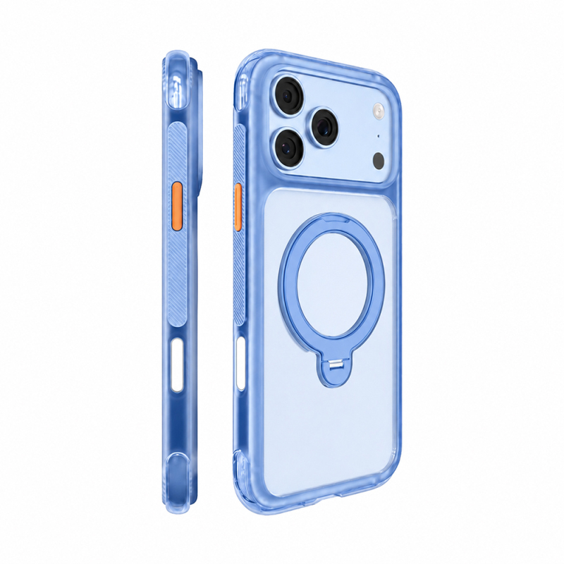 Apple iPhone 18 Pro Case M-safe Charging Stand Airbag Design Mutural Air Shield Series Cover - 1